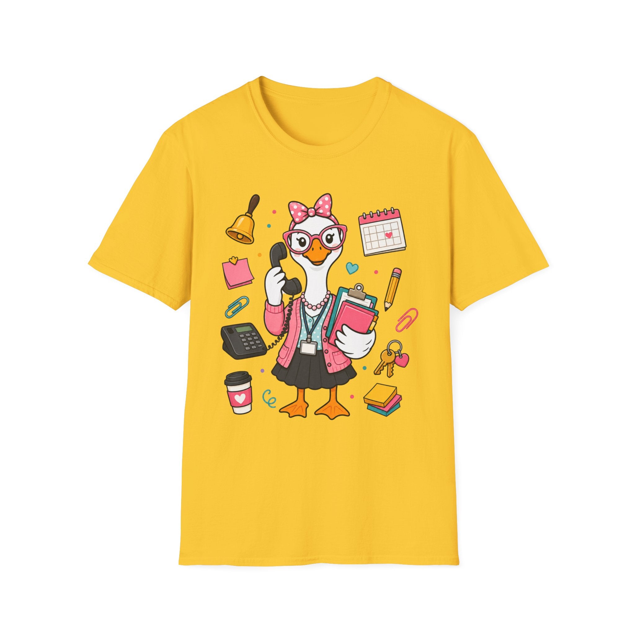 School Secretary Goose Shirt