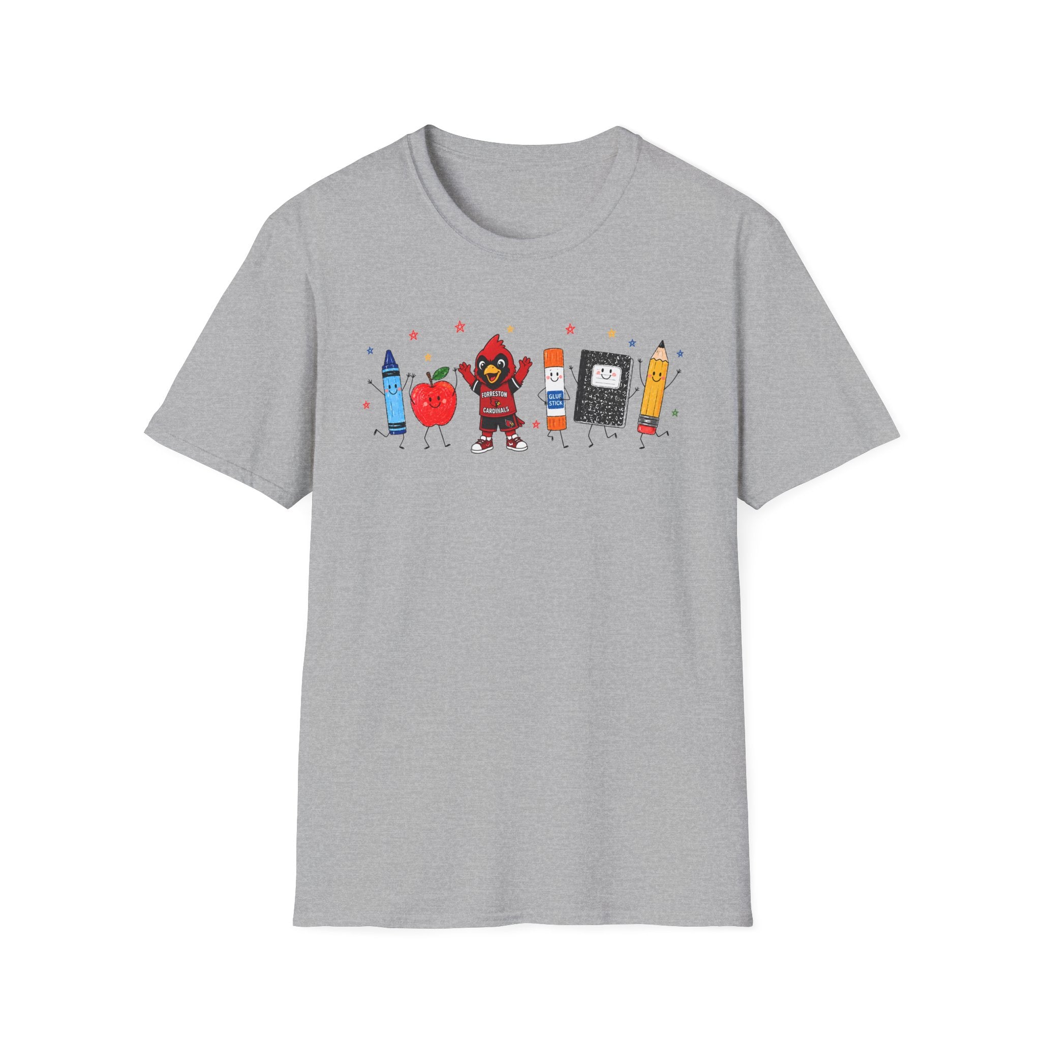 Forreston Cardinals School Crew Shirt