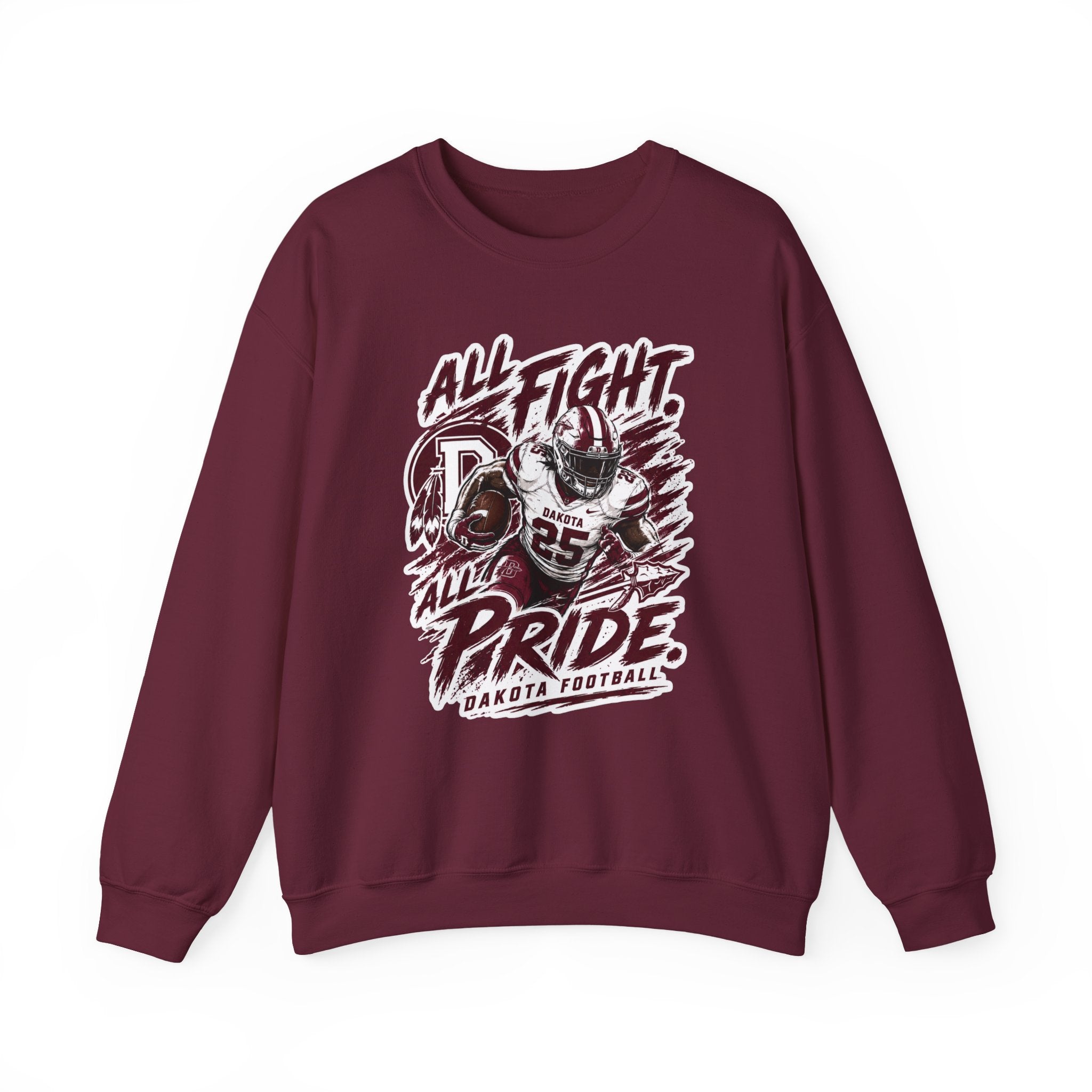 Youth Dakota Football All Fight All Pride Spirit Wear | T-Shirt, Crewneck & Hoodie