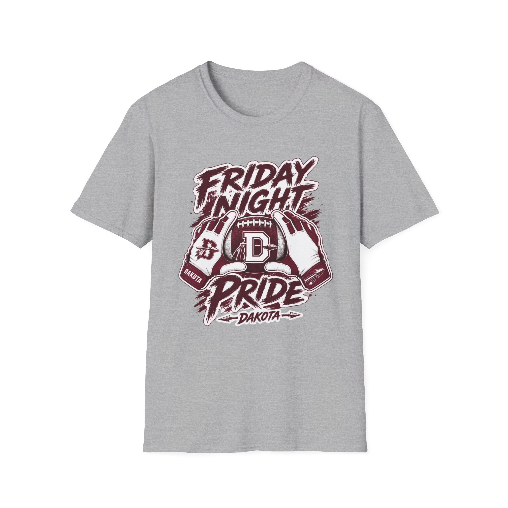 Youth Dakota Friday Night Pride Football Spirit Wear | T-Shirt, Crewneck & Hoodie