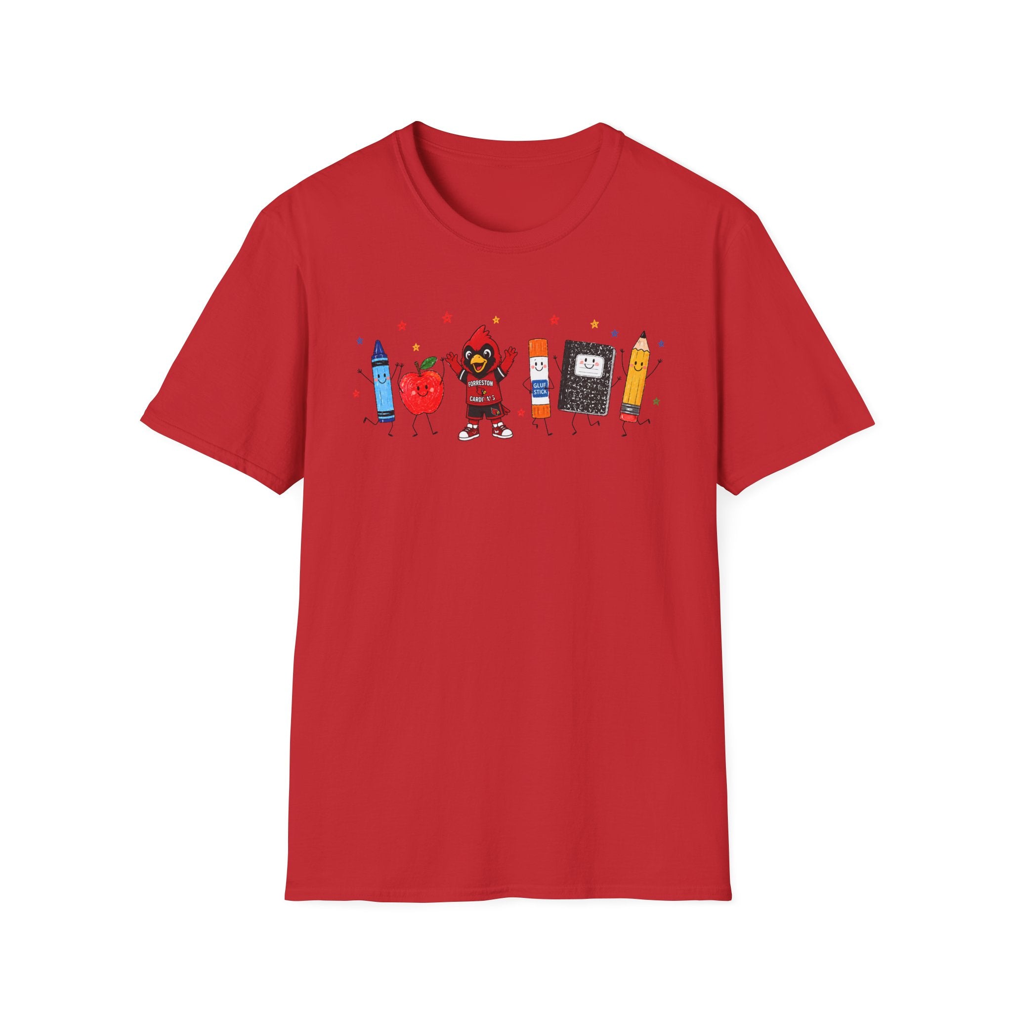 Forreston Cardinals School Crew Shirt