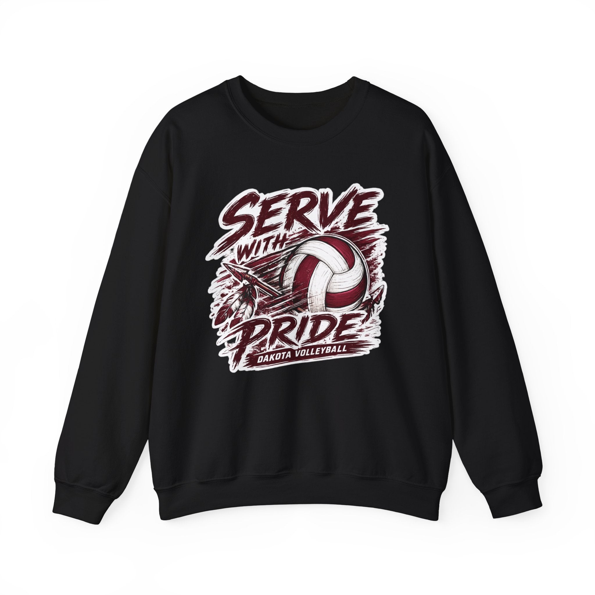 Youth Dakota Volleyball Serve With Pride Spirit Wear | T-Shirt, Crewneck & Hoodie