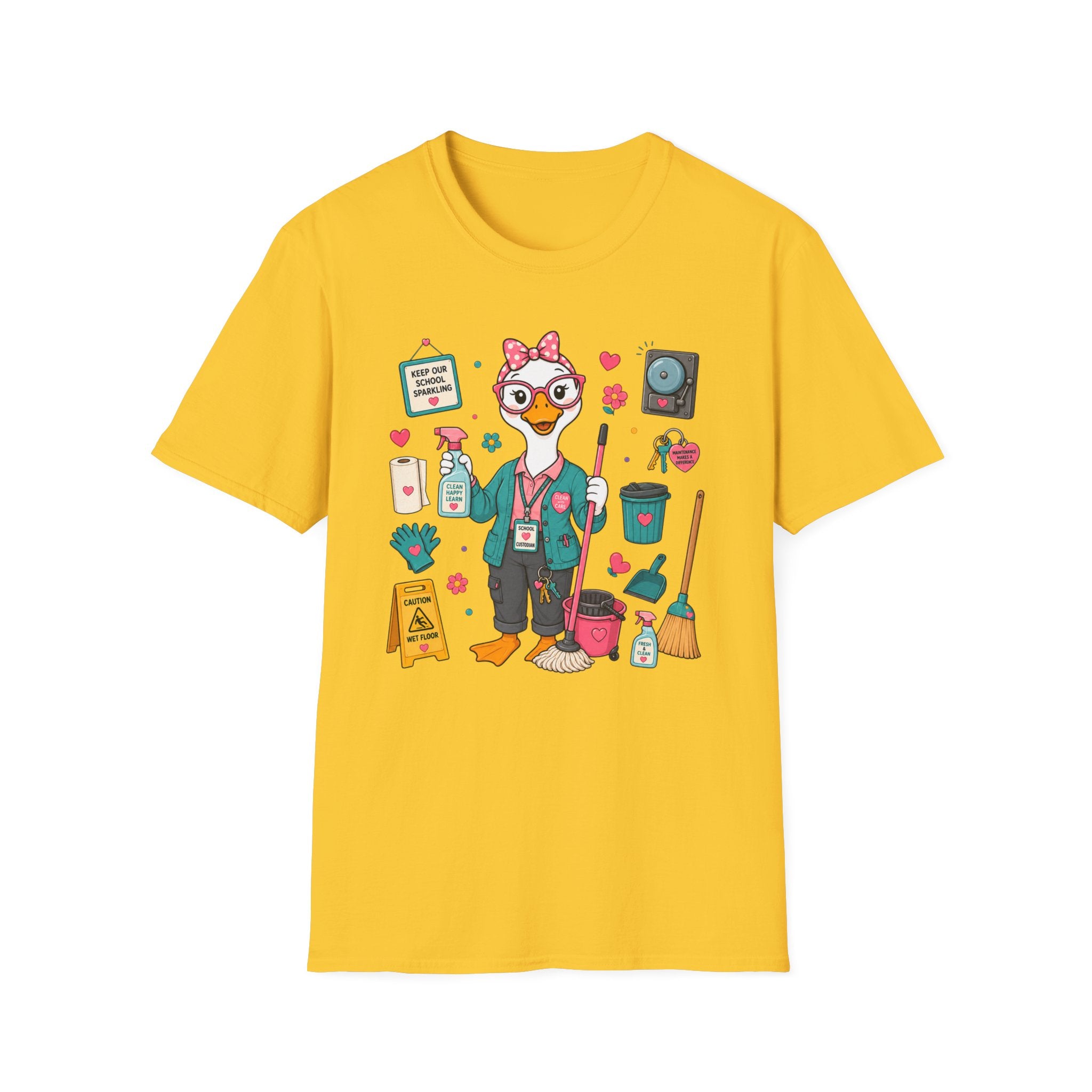 School Custodian Goose Shirt
