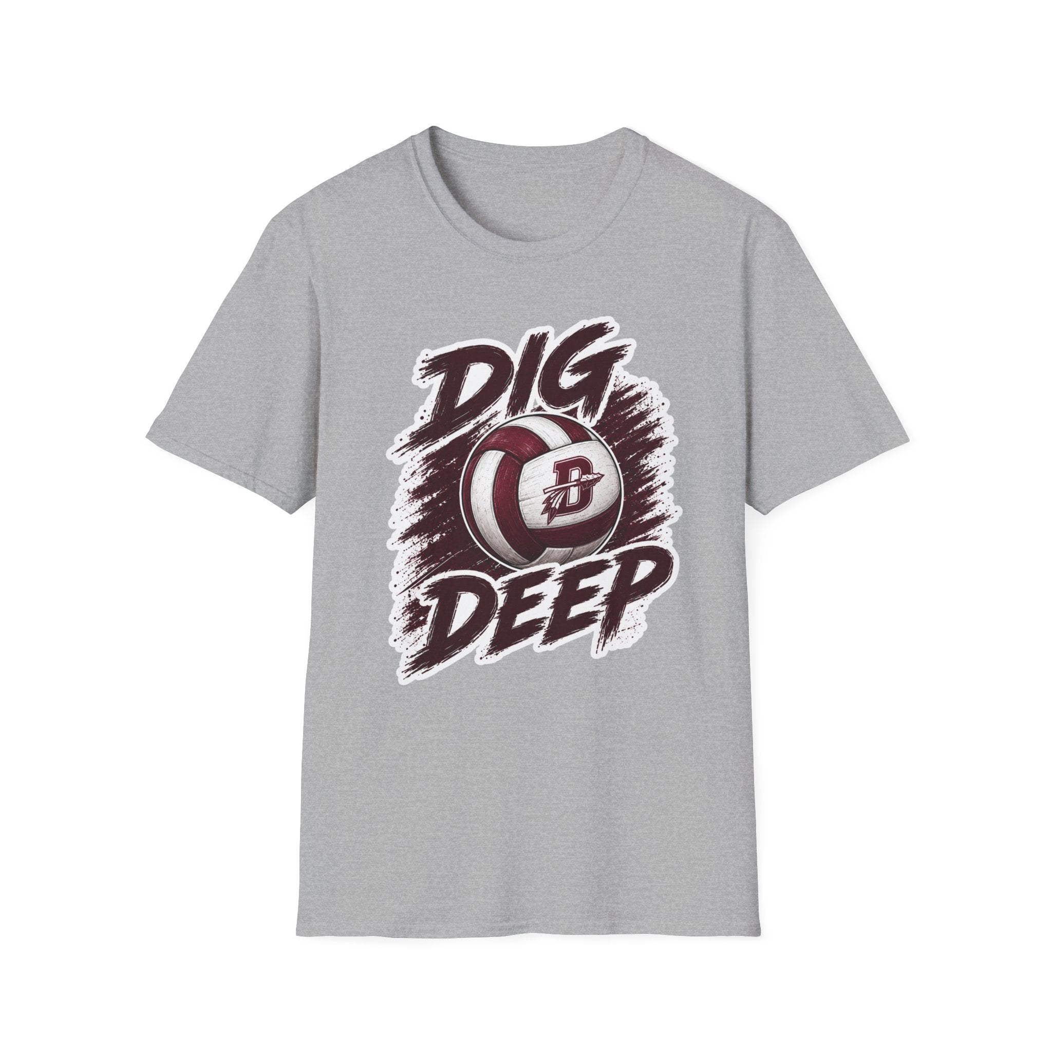 Youth Dakota Volleyball Dig Deep Spirit Wear | T-Shirt, Crewneck & Hoodie