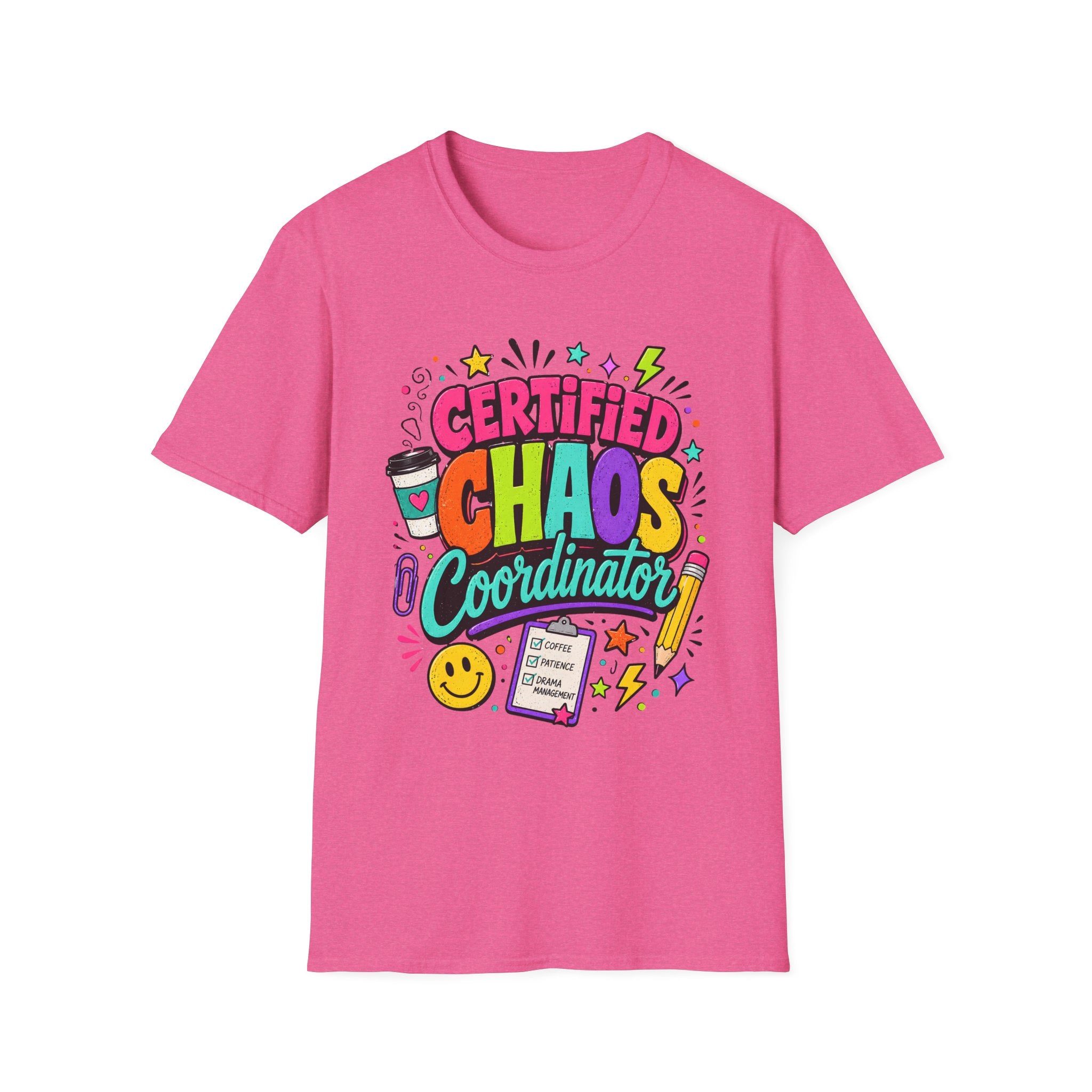 Certified Chaos Coordinator Teacher Shirt