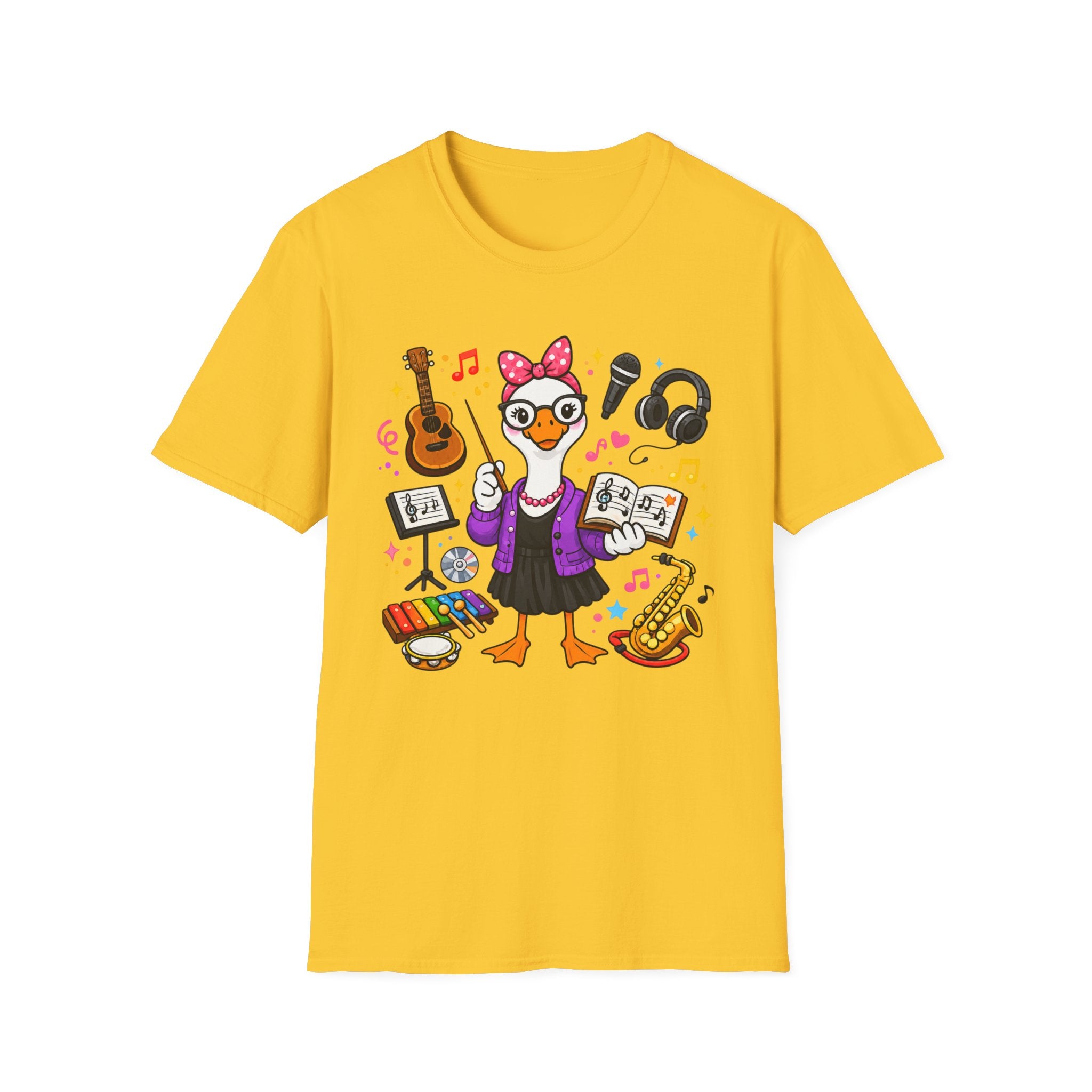 Music Teacher Goose Shirt