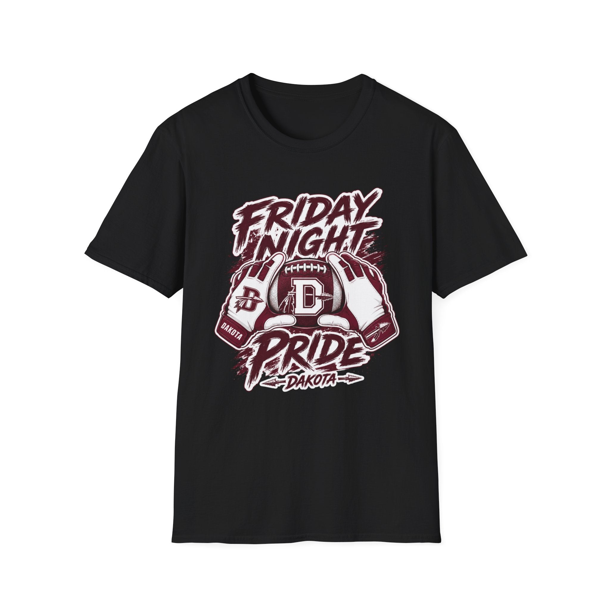 Youth Dakota Friday Night Pride Football Spirit Wear | T-Shirt, Crewneck & Hoodie