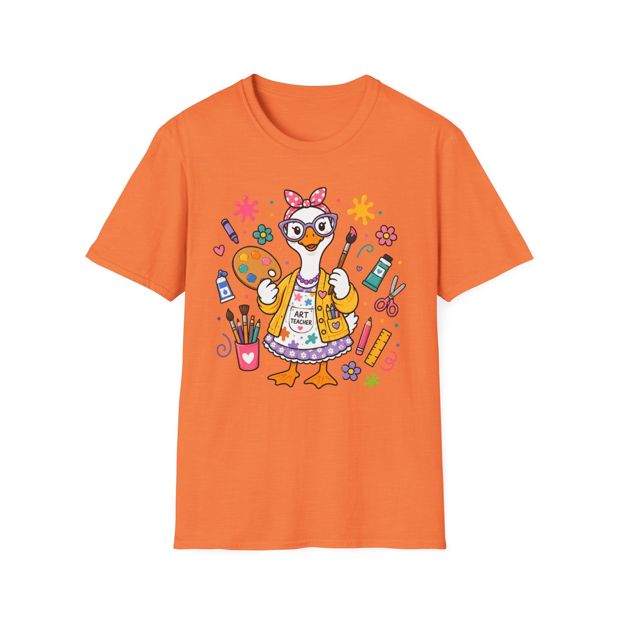 Art Teacher Goose Shirt