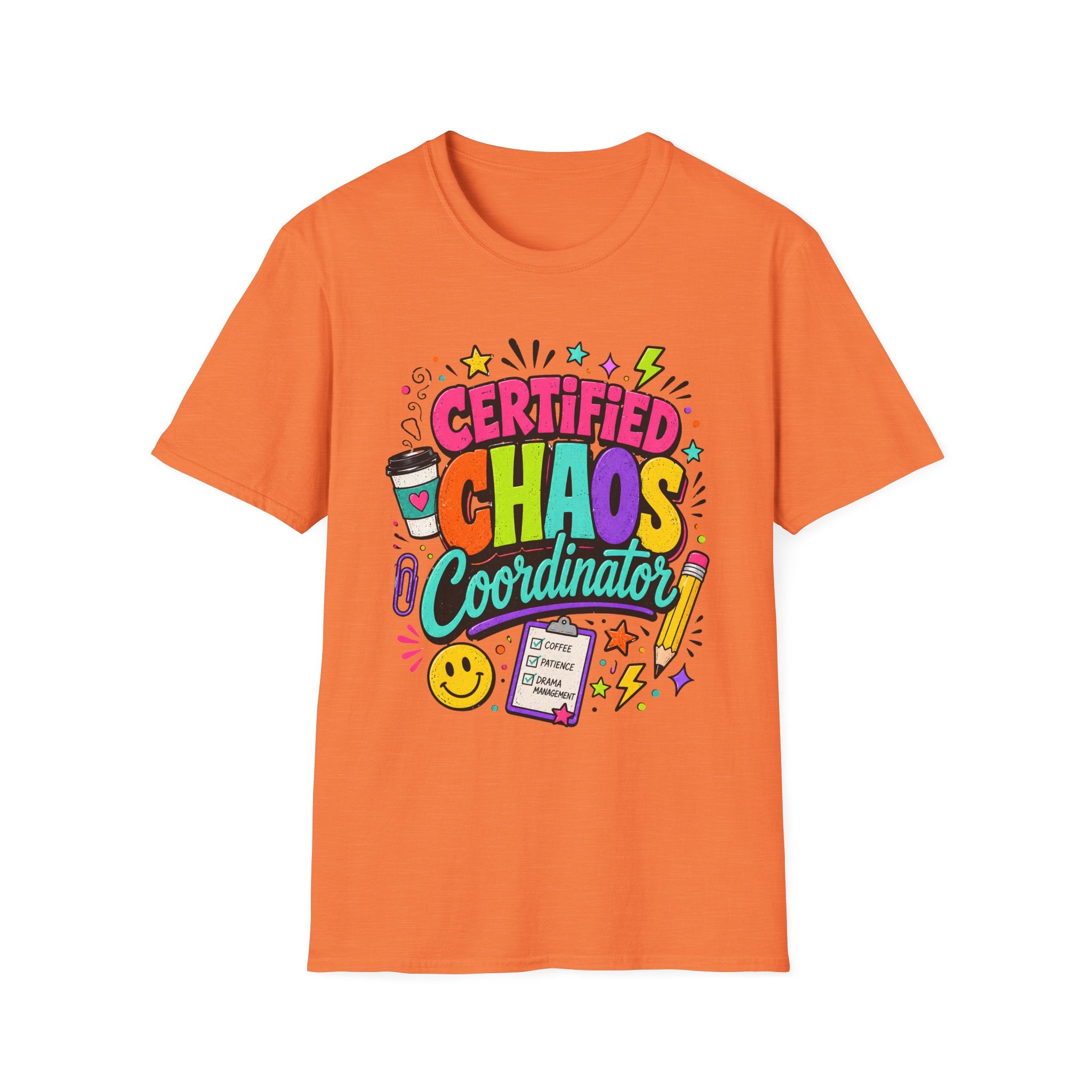 Certified Chaos Coordinator Teacher Shirt