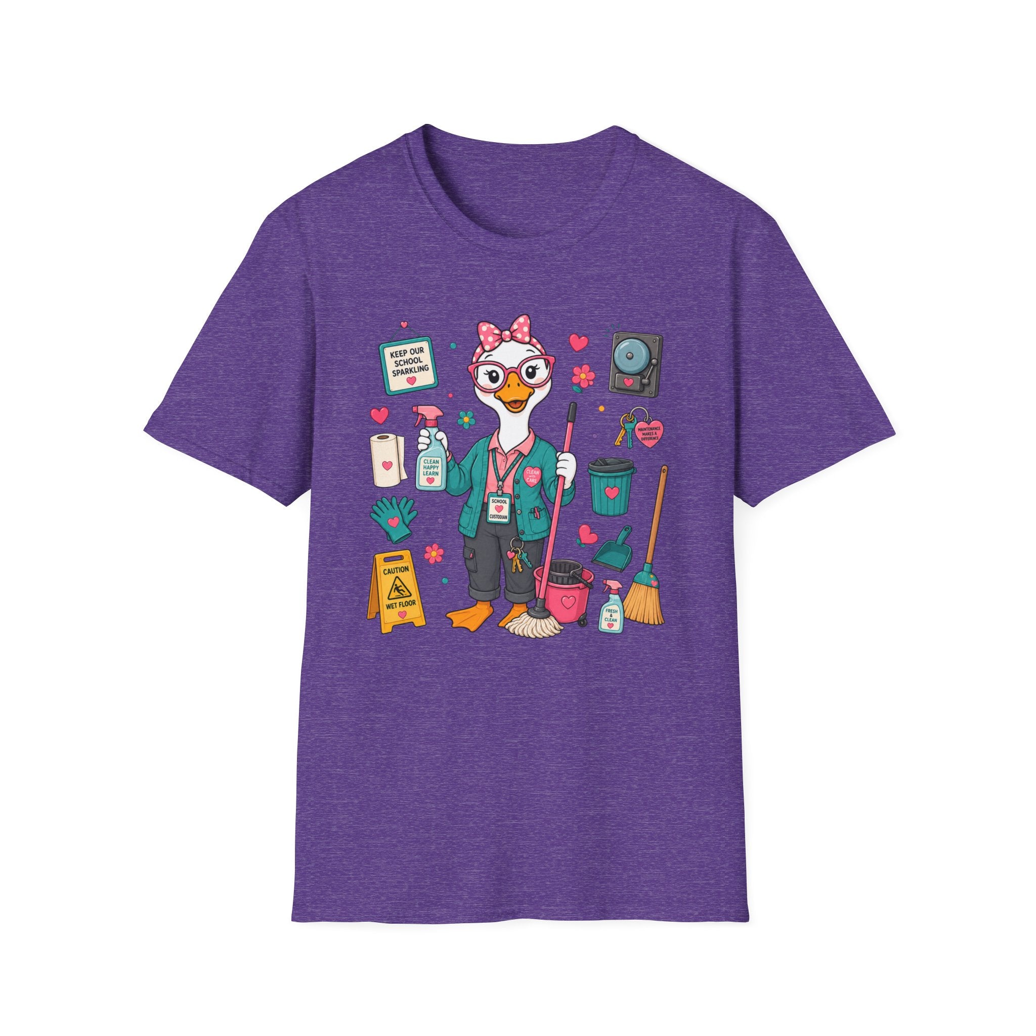 School Custodian Goose Shirt